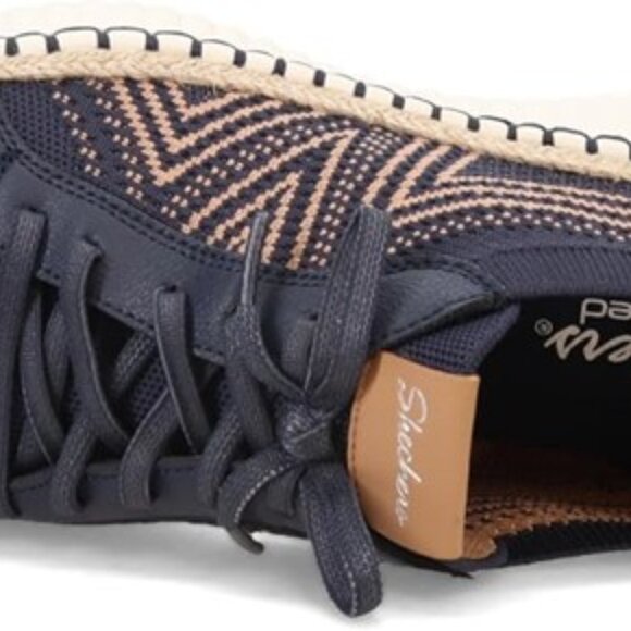 Skechers Wilshire Boulevard Size 7 Slip Ons - Navy Blue - Picture 6 of 9